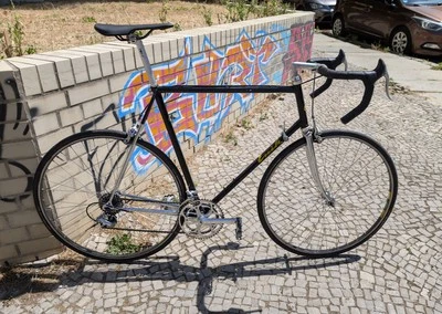 Rennrad Enik RH 62cm XL XXL Stahlrahmen Retro Fahrrad Shimano Ultegra 105 Mavic - Bild 1 von 4