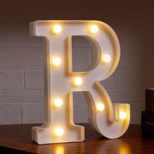 Small Led Marquee Letters, Light Up Letters, 8.58 Inch Led Letter Lights, Bat... - Bild 1 von 7