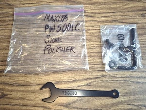 MAKITA OEM 7810080 SPANNER WRENCH + BOLTS, WASHERS & HEX WRENCH FOR PW5001C - Picture 1 of 4