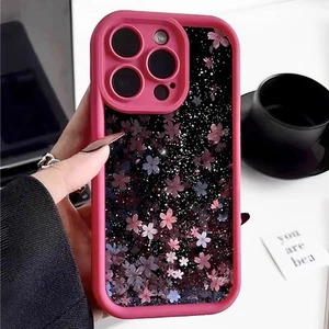 Flower Shockproof Case For iPhone 16 15 Pro Max 16e 14 13 12 11 Patterned Cover - Picture 1 of 21