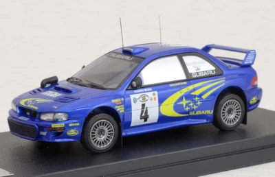 1/43 Hpi racing Subaru Impreza WRC 1999 Safari Rally  Kankkunen Model car - Image 1 of 3