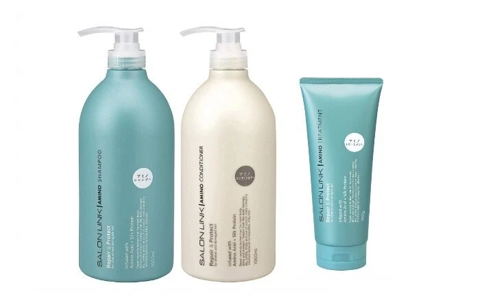Salon Link Luxurious Amino Acid Shampoo Conditioner Treatment Different Set New - Image 1 of 1