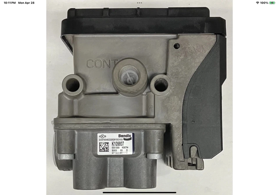 Kit de válvulas ABS/ECU Bendix K109808 TCS2 2s/1m remolques estándar Foto 1 de 1