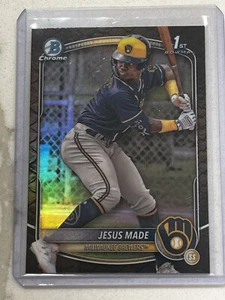 2025 BOWMAN BASEBALL. JESUS MADE "REPTILIAN" 1ST BOWMAN CHROME - Picture 1 of 2