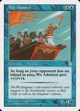 MTG - Wu Admiral - Portal Three Kingdoms - X1 - (NM) - FREE SHIPPING