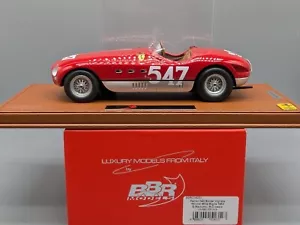 Modellini auto 1:18 BBR Ferrari 340 Spider Vignale Winner Mille Miglia 1953 con scatola originale - Foto 1 di 19