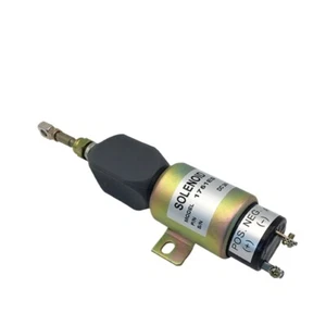 1PC diesel generator shutdown solenoid valve 12V/24V - Bild 1 von 1