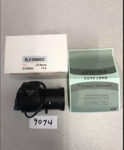 SLV-0660DC CS Mount Auto Iris CCTV Objektiv - Bild 1 von 1