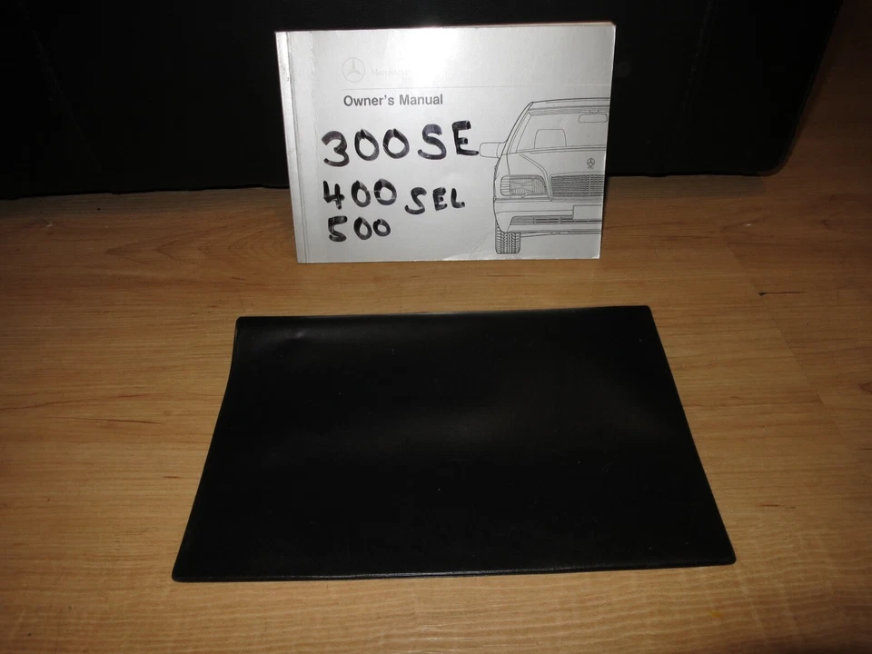 Mercedes Benz 1993 manual del propietario libro + estuche / 300 SE / 400 SEL / 500 SEL Foto 1 de 1