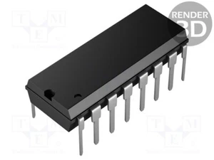 DIP16 darlington,Transistor-Array 0,5A 50V ULN2003A Treiber - Integrierte Sch - Bild 1 von 1