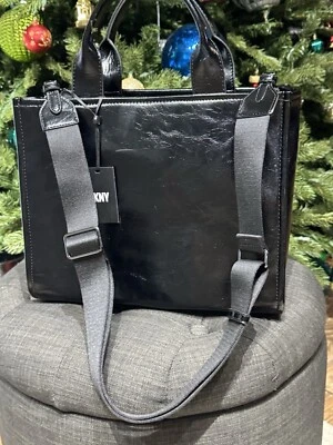 DKNY Hadlee Medium Tote Black NWT See Description Women’s Bag Fast Shipping - Image 1 of 4