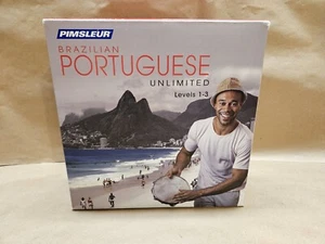 Pimsleur Brazilian Portuguese Unlimited Levels 1-3 PC Used - Picture 1 of 7