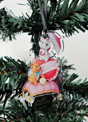 Disney Beast Kingdom The Aristocats Marie Christmas Ornament Holiday Tree 2D