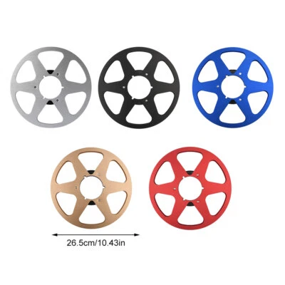 10" High Quality Metal Open Reel Audio Tape Empty Reel Aluminum Reel Tape Reel - Image 1 of 4