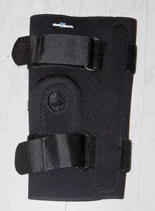Soporte estabilizador de rodilla FLA Safe-T-Sport, pull-on, negro, pequeño - Imagen 1 de 2