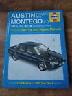 Austin Montego Rover Mg 2.0 1984 To 1995 A To M Reg Haynes Workshop Manual 
