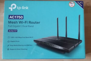 TP-Link AC1750 Archer C7 Dualband 1750 Mbit/s, MESH WiFi Router, Neu Original