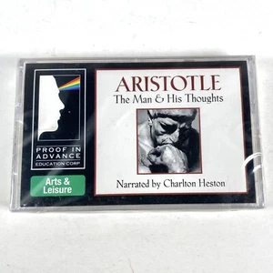 Aristotle The Man & His Thoughts 1996 Cassette Charlton Heston Canada New Sealed - Picture 1 of 6