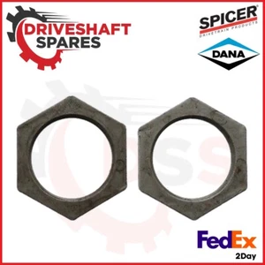 Tuerca de husillo 2 piezas - Dana 60 tuerca de husillo trasero Spicer 30636 Ford Dodge - Imagen 1 de 2