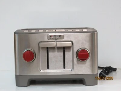Wolf Gourmet Toaster - 4-Slice - Stainless Steel (WGTR154S-C) (OB)