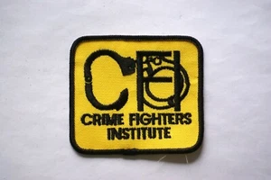 Crime Fighters Institute sleeve patch - Picture 1 of 1