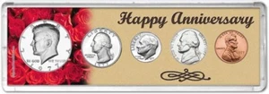 Happy Anniversary Coin Gift Set, 1977 - Picture 1 of 2