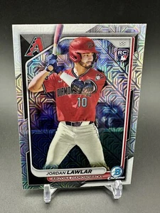2024 Bowman Jordan Lawler Mega Mojo Refractor Rookie #96 Arizona Diamondbacks - Picture 1 of 2