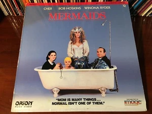 Laserdisc MERMAIDS 1990 Cher Bob Hoskins Winona Ryder Digital Surround LD - Picture 1 of 6
