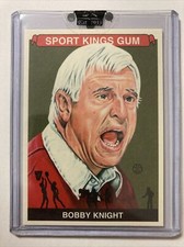 Bobby Bob Knight 2010 SPORTKINGS Series D UNCIRCULATED INDIANA HOF Coach #169
