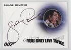 2015 James Bond: Archives Edition You Only Live Twice Shane Rimmer Auto Ob9
