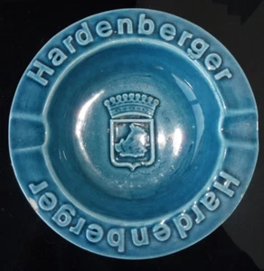 Cendrier Ashtray publicitaire - HARDENBERGER 14 cm Ø - Picture 1 of 3