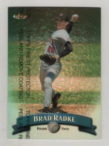 1998 Topps Finest Refractor #021 Brad Radke Minnesota Twins BV$5 #21 - Picture 1 of 1