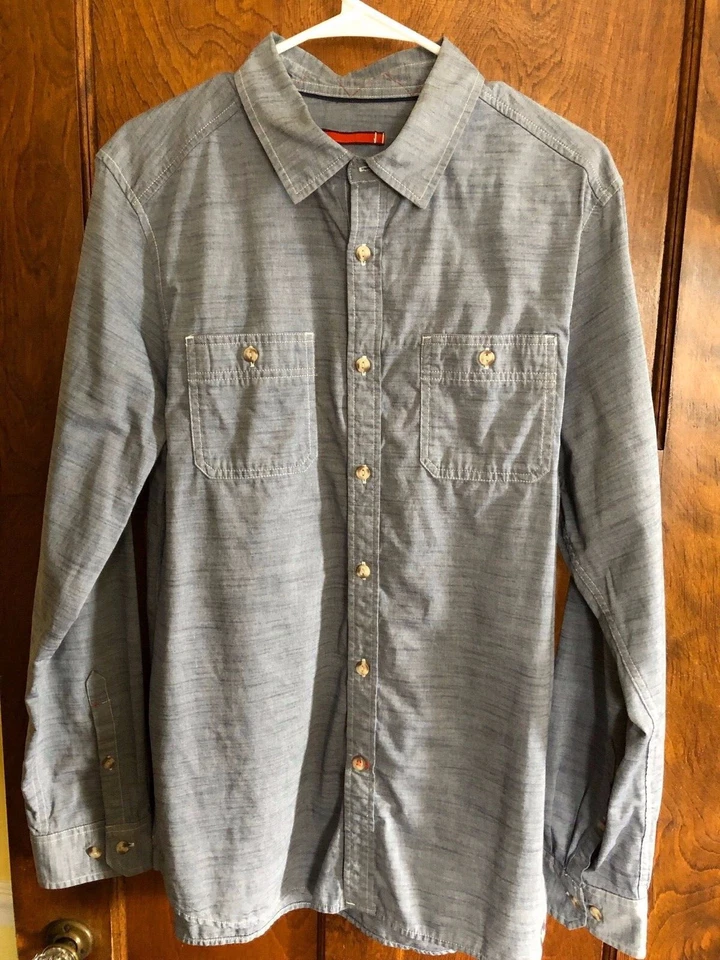 North Face L Men's Lightweight Cotton Blend Shirt  - Image 1 of 4