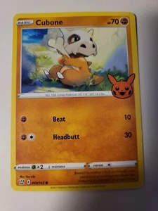 Pokémon TCG Halloween Trick Or Trade Cubone Karte - Bild 1 von 2
