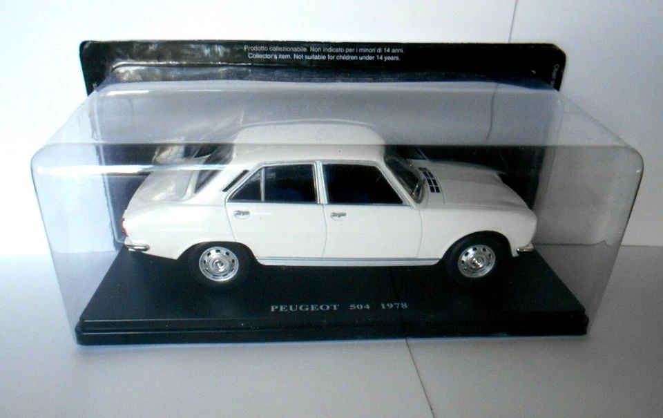 DIE CAST PEUGEOT 504 1978  N40 - SCALA 1/24 - Immagine 1 di 1