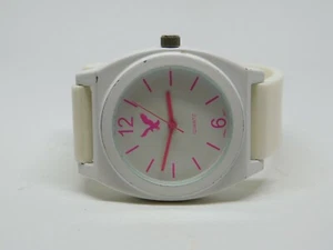 American Eagle Outfitters 15799 White Tone Quartz Unisex Watch New Battery - Picture 1 of 4