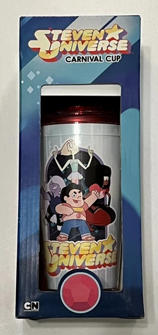 Steven Universe Carnival Cup Cartoon Network 2016 Gem Top Acrylic Cup Cover