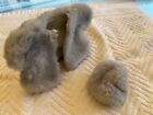 Vintage Ginny doll fur coat and hat 1957 #1359