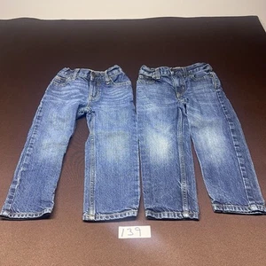 B'gosh Jeans Boy Straight Size 4R.  Lot Of 2 - Picture 1 of 12