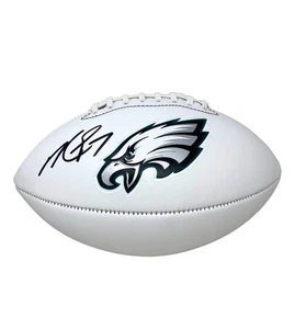 Michael Vick Autografo Eagles Football Beckett COA Pannello Bianco - Foto 1 di 2