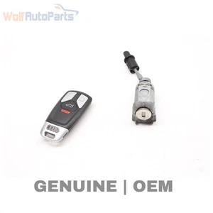 2016-2019 AUDI Q7 - LOCK Switch / Cylinder SET W/ KEY 4M0898374B - Picture 1 of 5