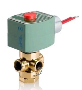 ASCO 8320G184 120/60AC 3 vie ottone 1/4 in elettrovalvola normalmente chiusa generale - Foto 1 di 7