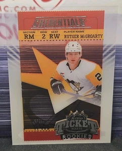 24-25 Credentials Rutger McGroarty Retro Ticket Access Rookie Acetate SSP 1:120 - Picture 1 of 4