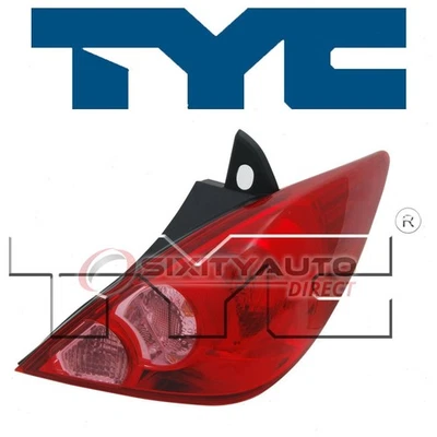 TYC Right Tail Light Assembly for 2007-2012 Nissan Versa Electrical Lighting kl Foto 1 de 4