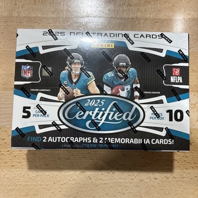 2025 Panini Certified Football Hobby Box - Image 1 of 2