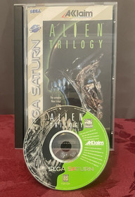 Alien Trilogy (Sega Saturn, 1996) CIB (Game, Case, Art Work & Manual) - Tested!