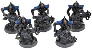 NECRONS 5 Immortals #1 WELL PAINTED Warhammer 40K 8120 - Foto 1 di 3