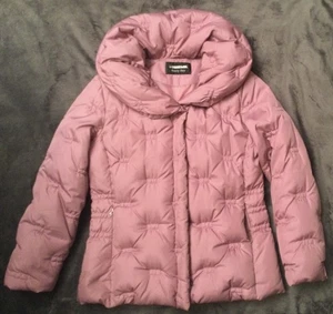 Hochwertige Designer Europäische Steppjacke Gänsedaunen Pfirsich Rosa Gr. M - Bild 1 von 3