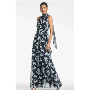 Sachin & Babi Kayla Kleid - Navy Venetia Petal - Größe 8 - Bild 1 von 6