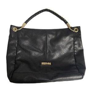 kenneth cole black leather purse handbag Medim Size - Picture 1 of 6